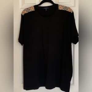 Burberry London Nova Shoulder Patch T-shirt